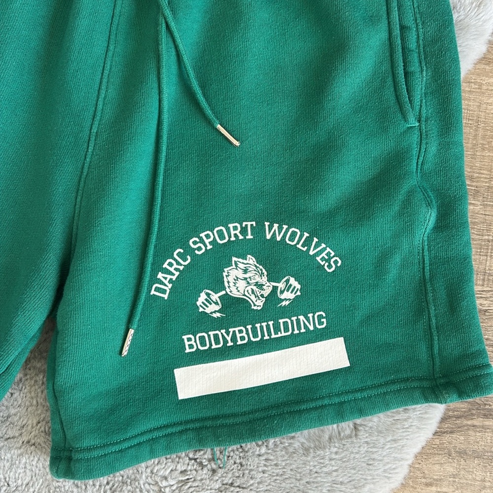 Darc Sport Wolves Sweat Shorts L - Picture 3 of 5